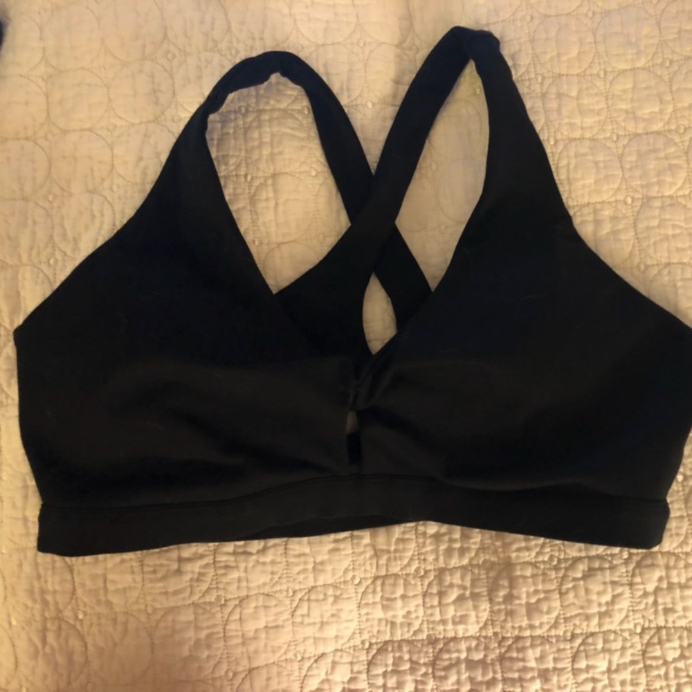 Fabletics Black Sports Bra